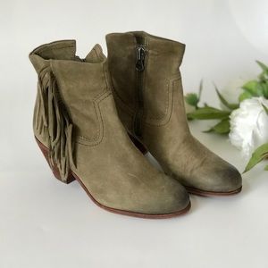Sam Edelman Green Louie Booties